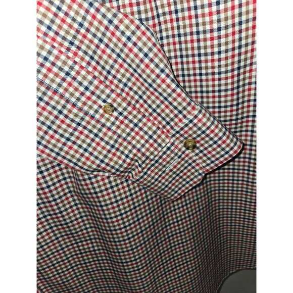 Brooks Brothers The Original Polo Shirt Gingham Check Button Down Size Small - Picture 4 of 5